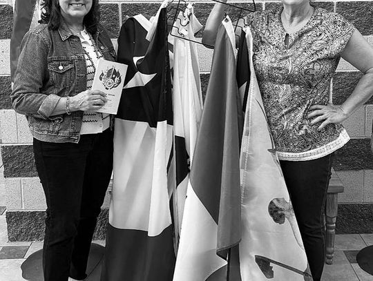 St. Anthony's 7th-grade studies Texas Revolutionary flags