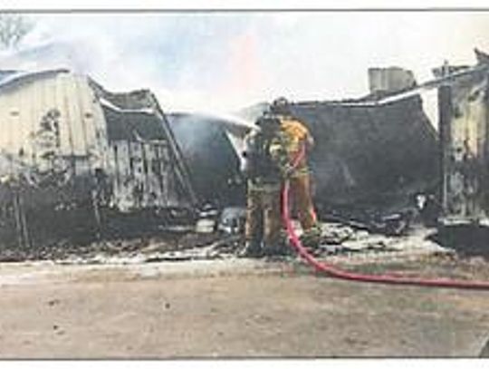 Structure fire on Klaus Road results in total loss