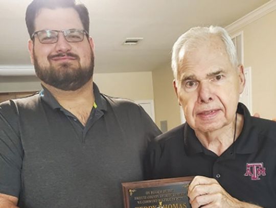Teddy Thomas retires from Fayette County Sheriff's Office