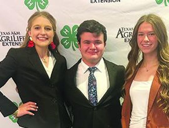 Texas 4-H Congress held in Austin with FC in attendance