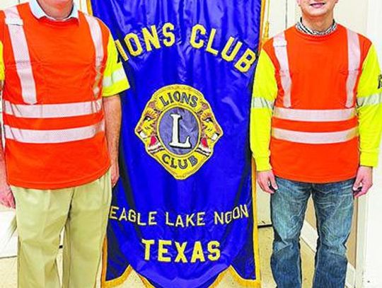 TxDot speaks at EL Noon Lions