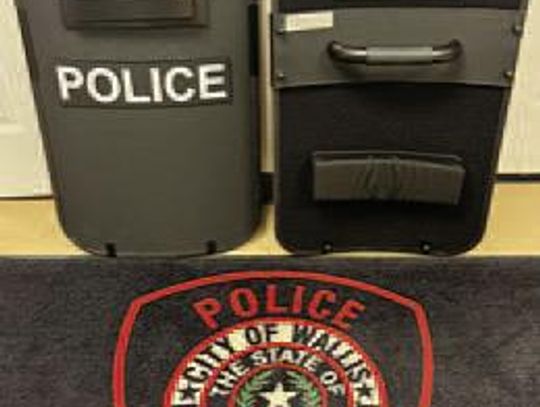 Wallis PD receives ballistic shields