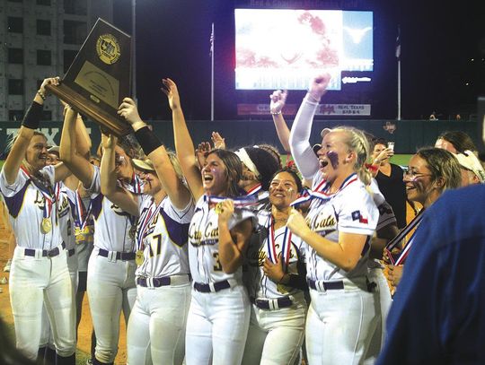 Weimar Lady Cats win state softball championship