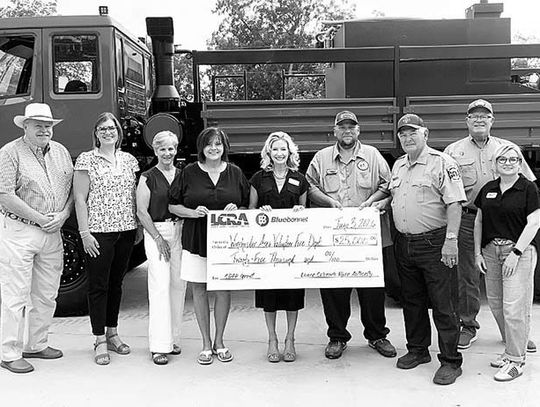 Winchester Area VFD receives grant from LCRA