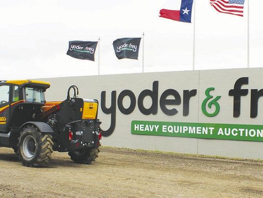 Yoder and Frey auction has first drive-thru