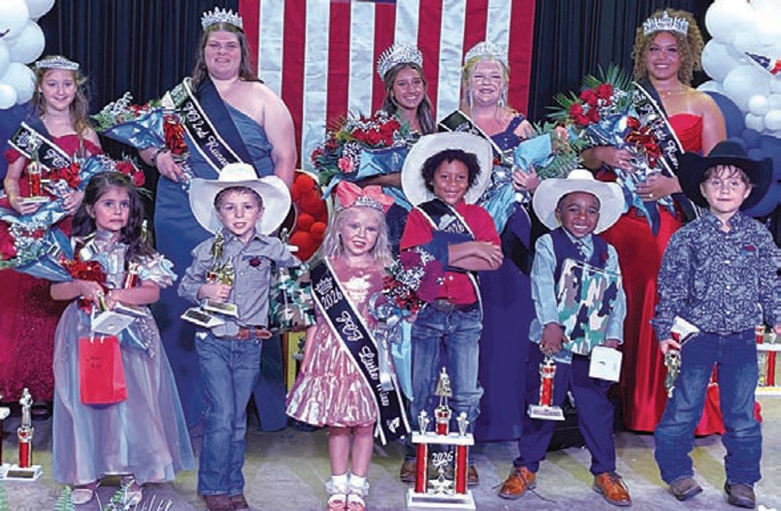 2026-2027 Fayette County Fair Queen and Court