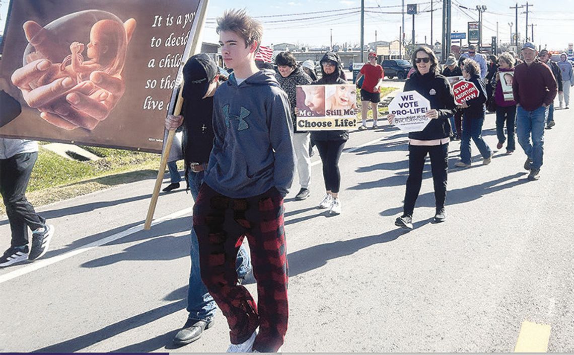 54th year of Right to Life march