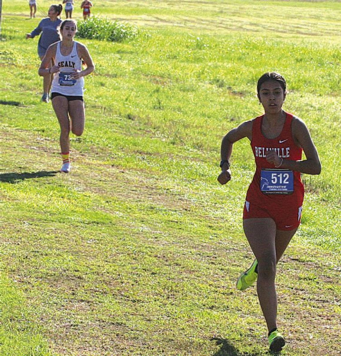 Bellville and Sealy compete in district cross country at Sealy