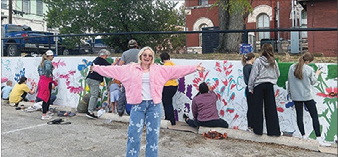 Bellville in Bloom Community Mural Day a blooming success Bellville in Bloom Community Mural Day a blooming success