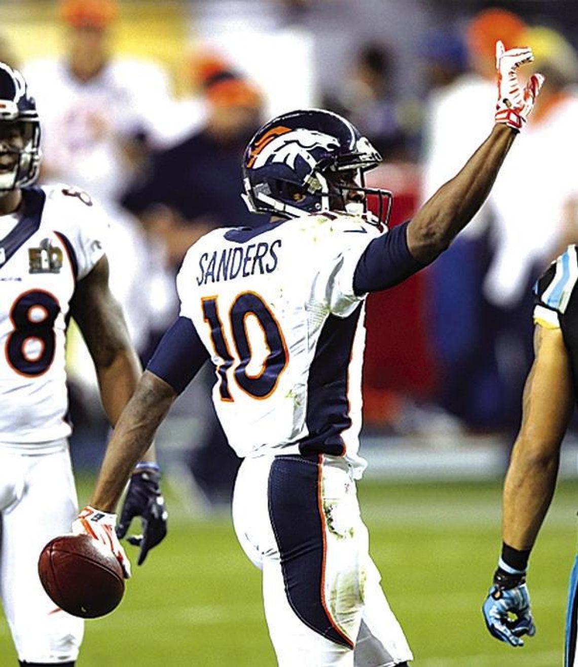 Bellville native Emmanuel Sanders notches SMU Hall of Fame bid