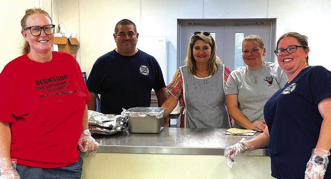 Bernardo VFD holds annual BBQ fundraiser