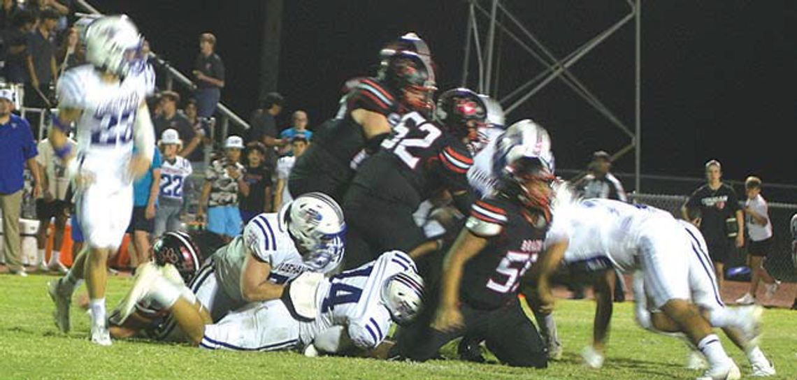 Brazos football takes loss after big second half from Tidehaven