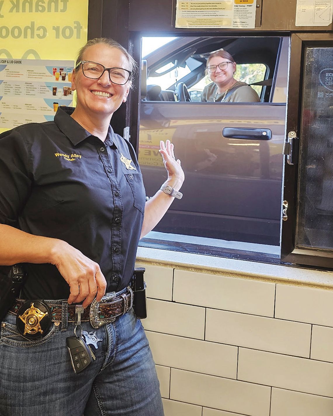 Coffee with a Cop at McDonald's