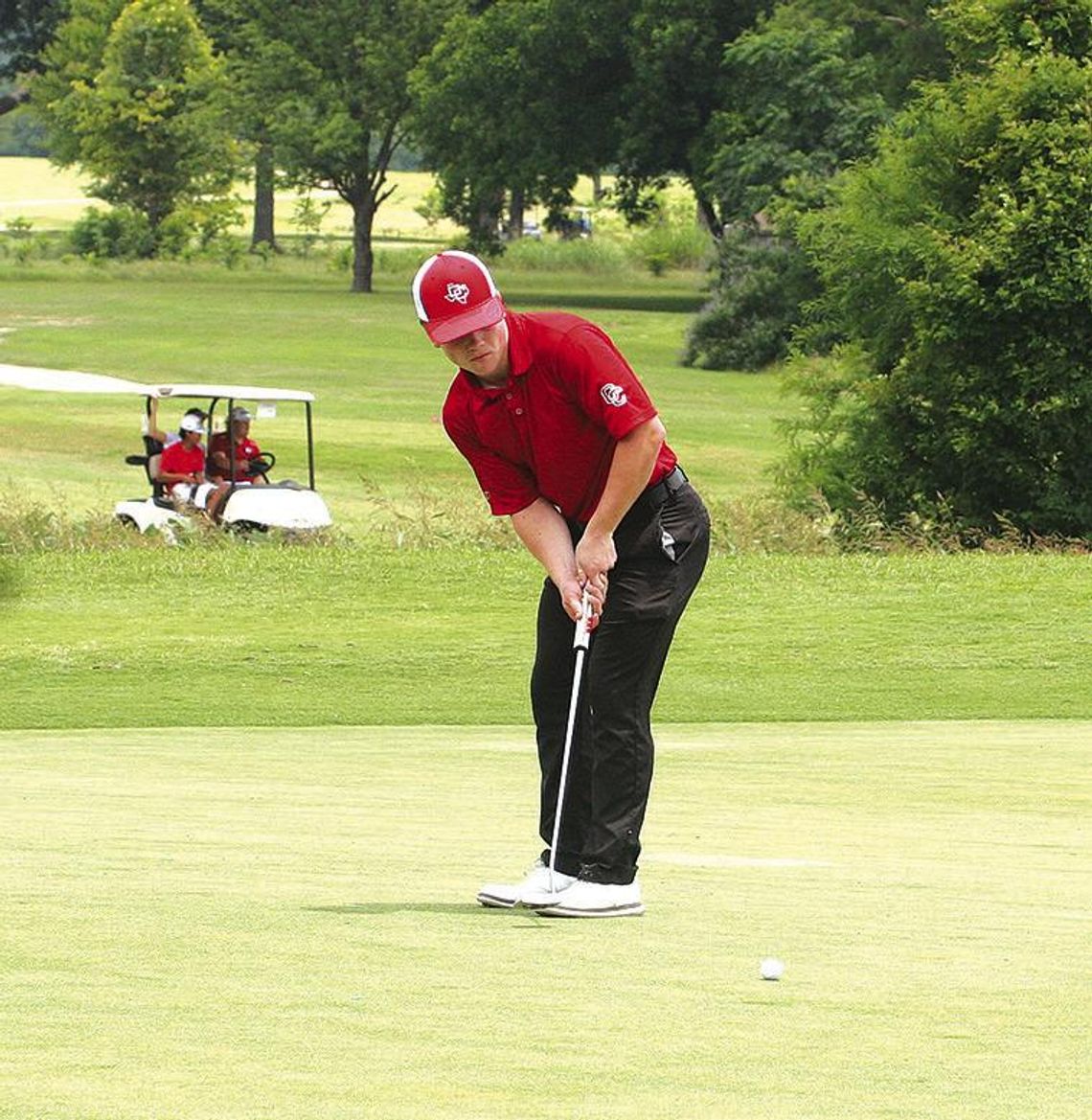 Columbus boys follow girls golf with state tourney bid