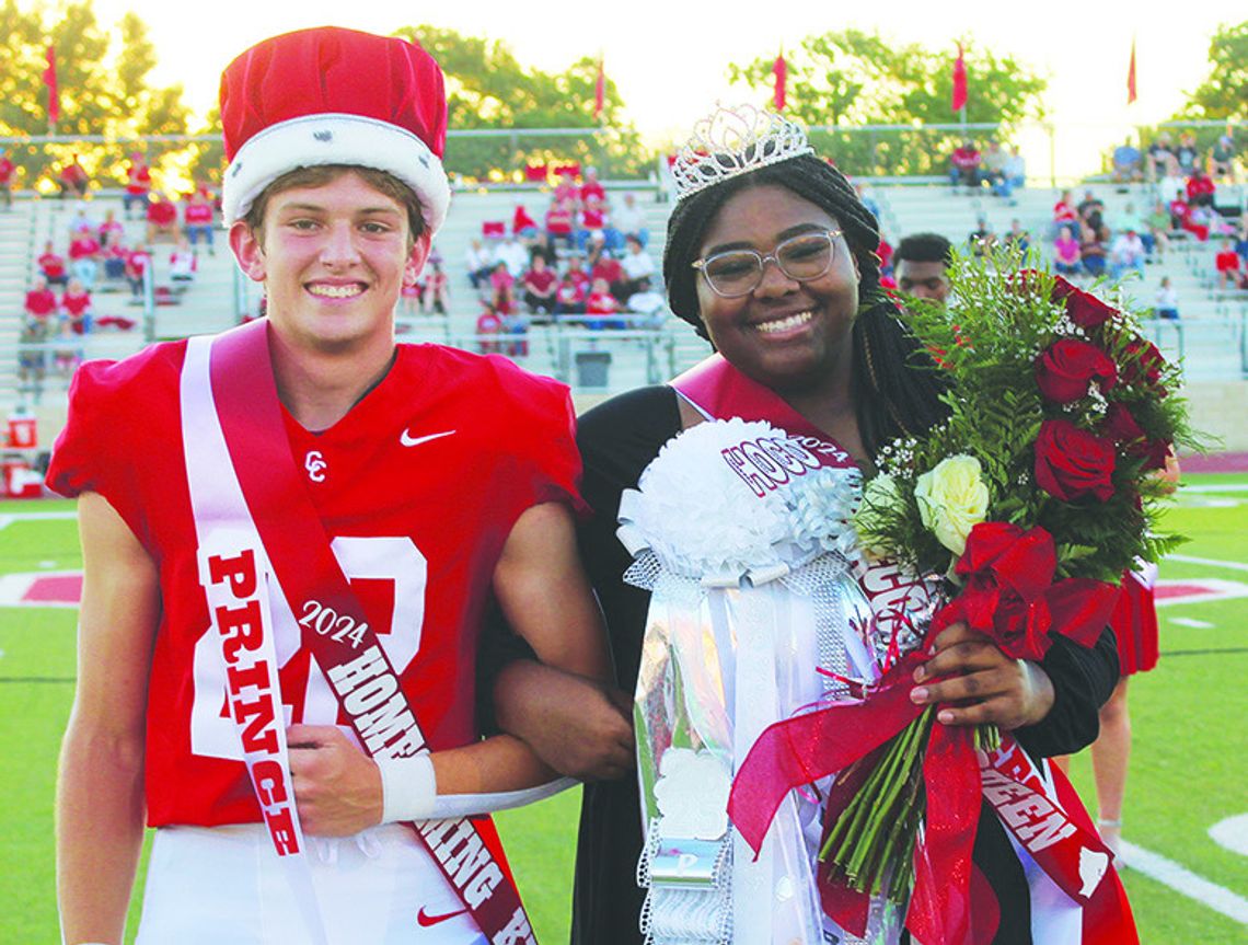 Columbus Cardinals Homecoming King and Queen