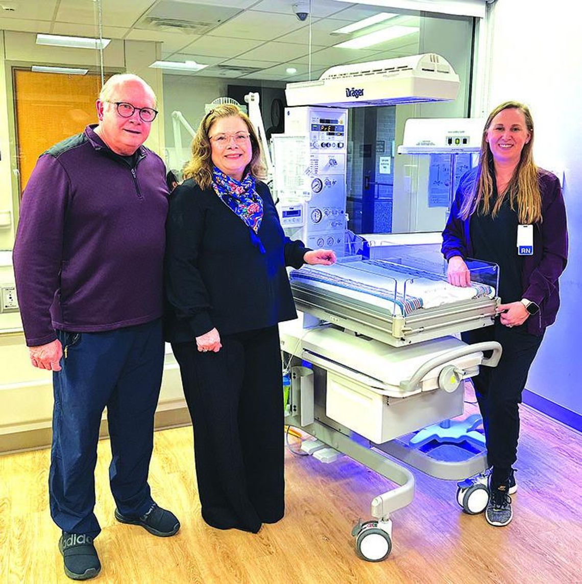 Columbus Community Hospital receives generous donation for enhancements to Neonatal and Maternity Care