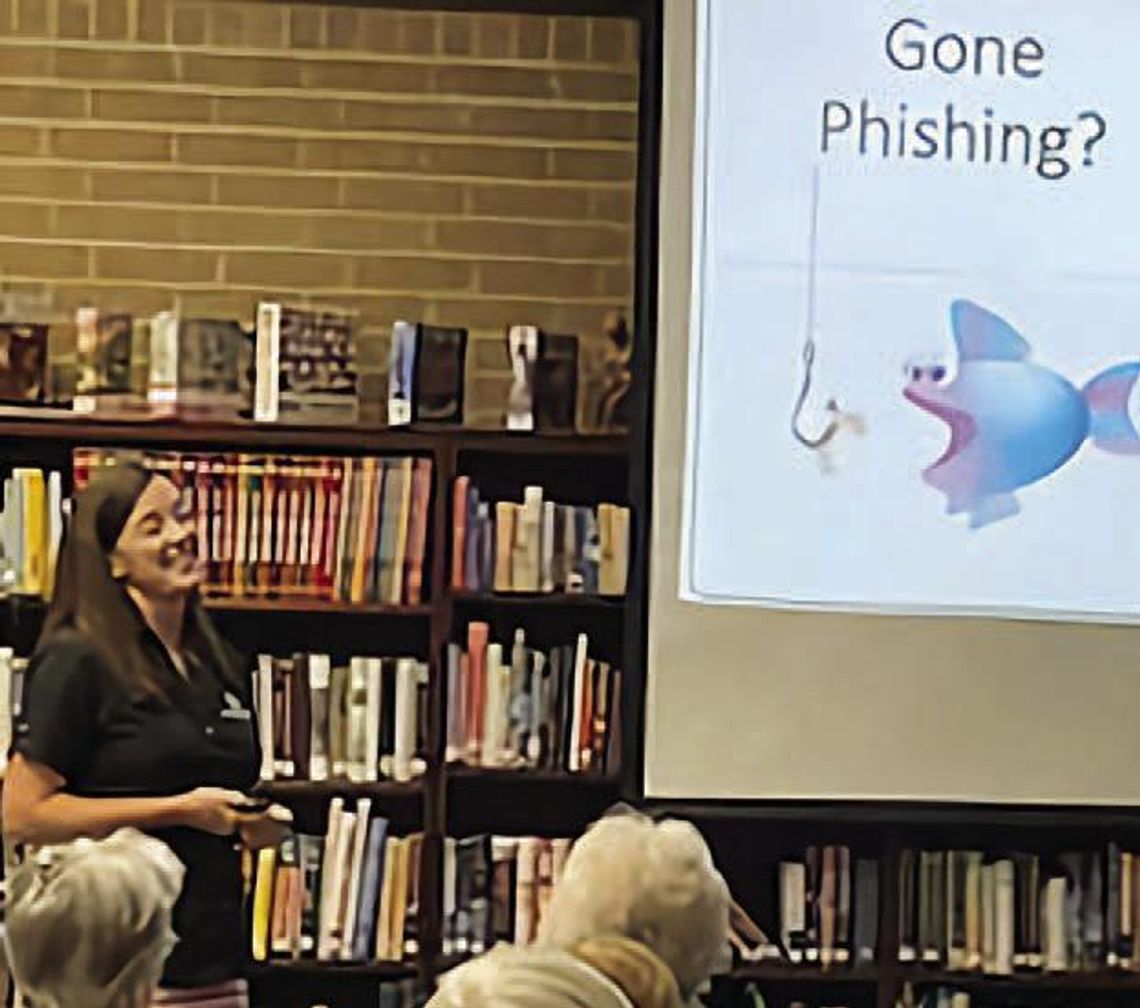 Cybercrime program held at Nesbitt Library