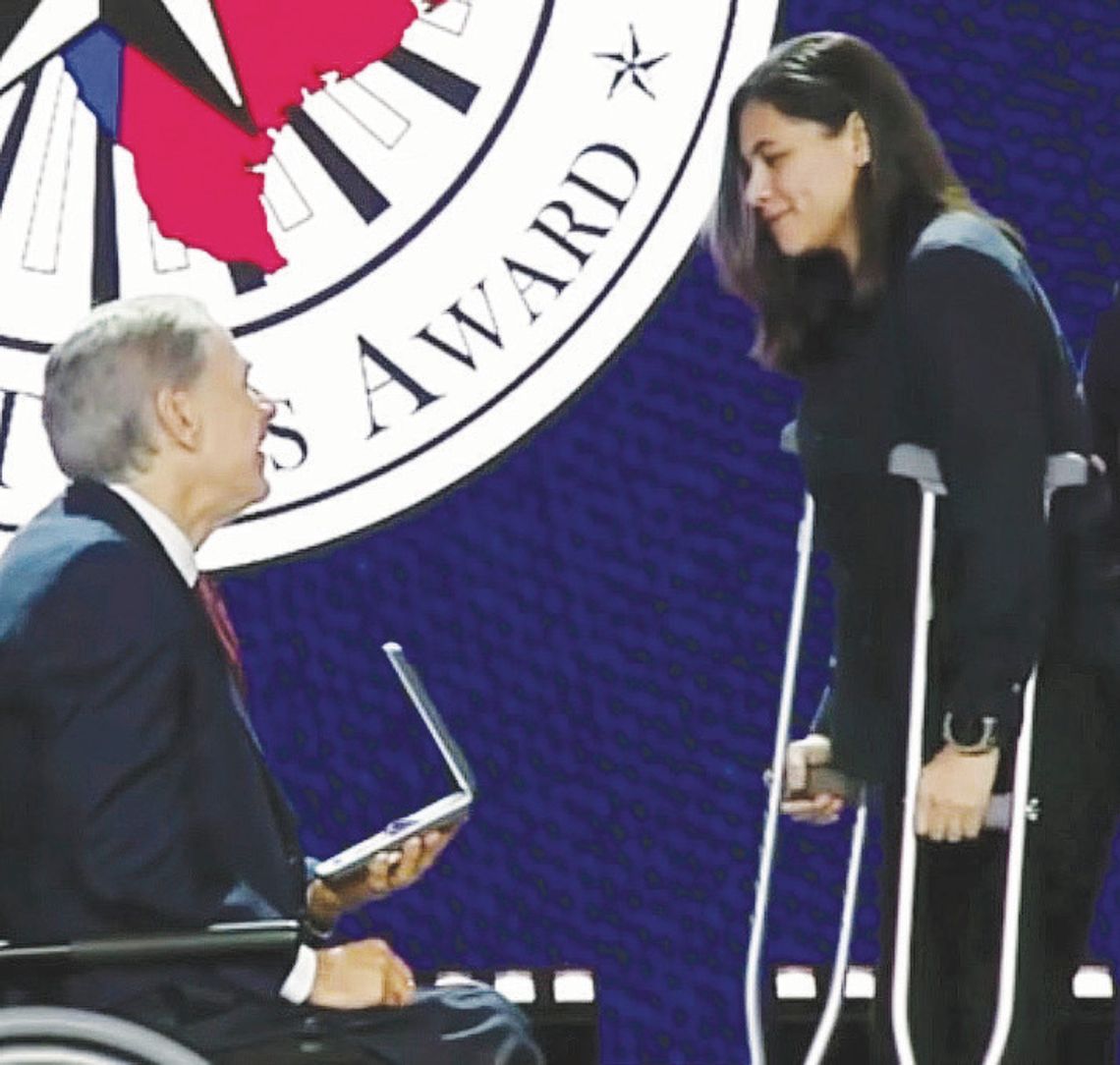 Deputy Alyssa Lopez honored with Star of Texas Award Deputy Alyssa Lopez honored with Star of Texas Award