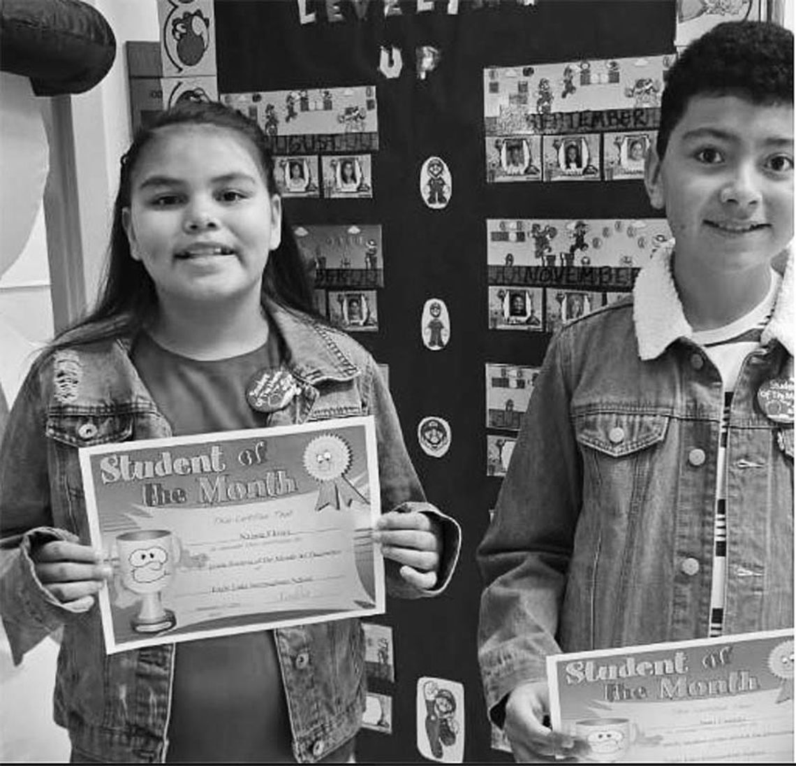 Eagle Lake Intermediate School January Students of the Month