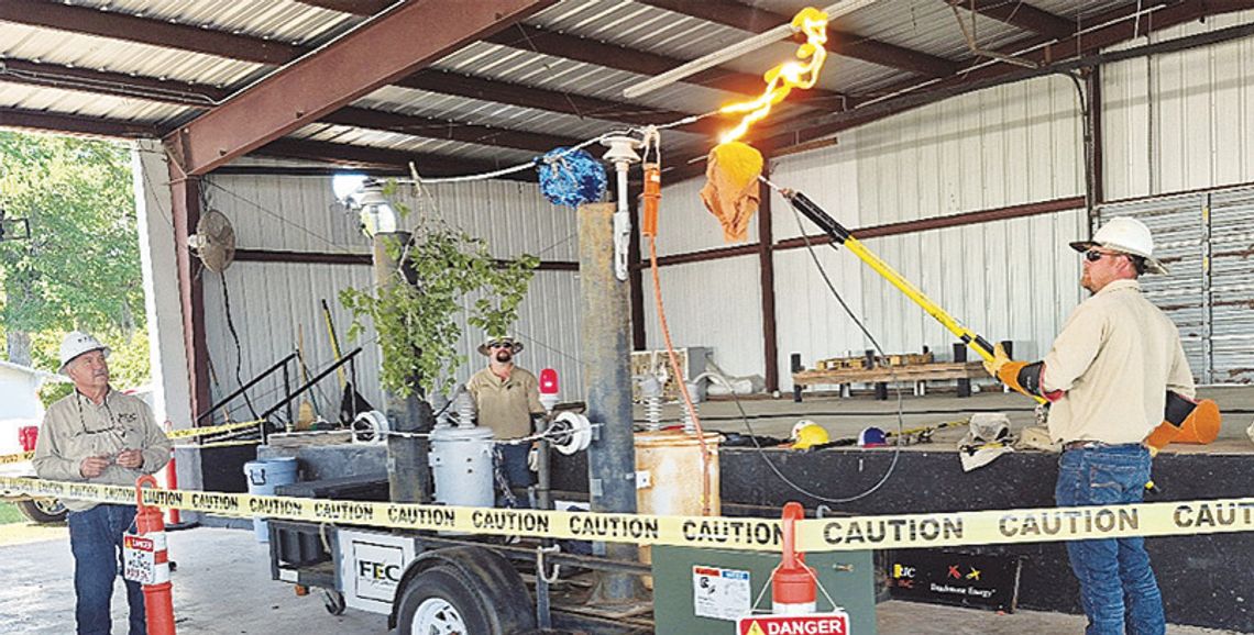 Electrical safety demo for Ag Safety Day