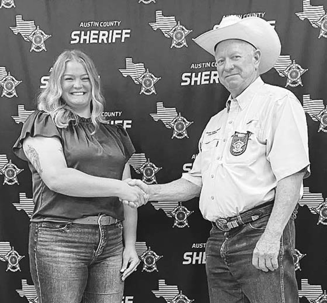 Ellis joins Austin County Sheriff's Office Ellis joins Austin County Sheriff's Office