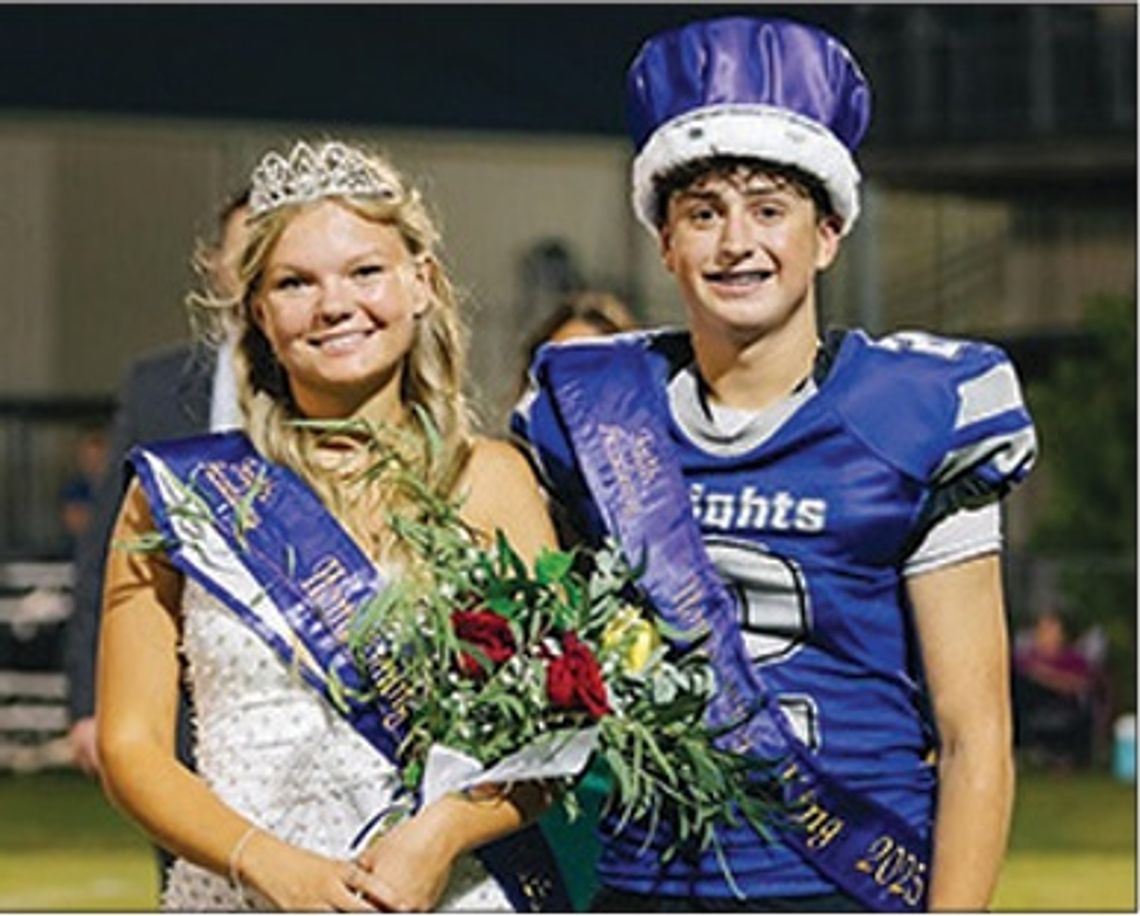 Faith Academy Homecoming Queen and King