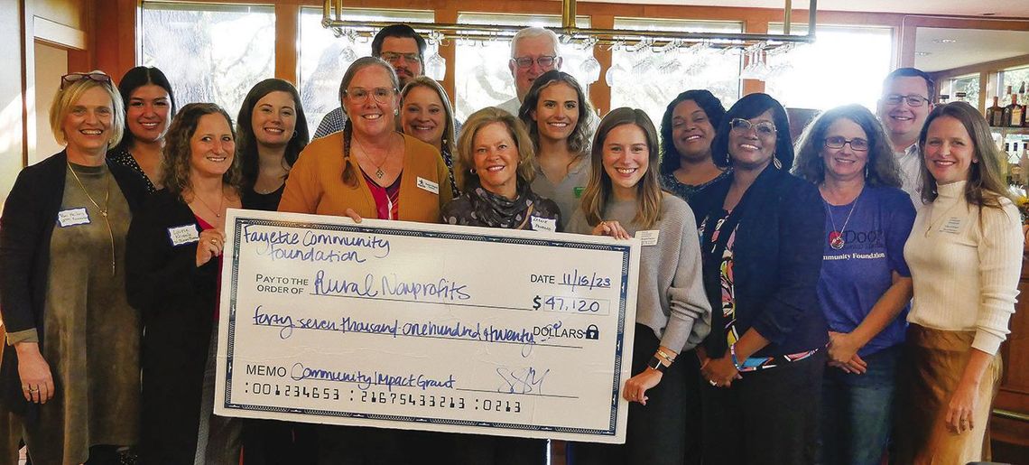 Fayette Community Foundation awards over $47,000 in community impact grants