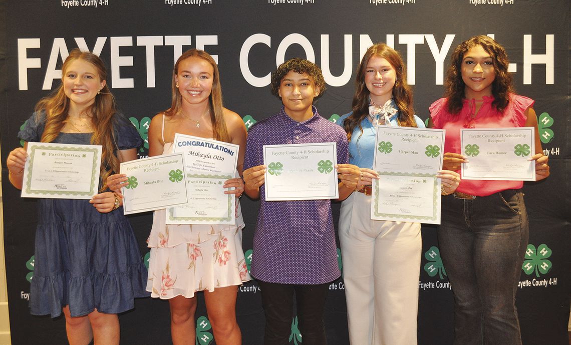 Fayette County Annual 4-H Banquet highlights advancements