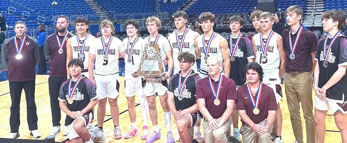 Fayetteville Lions bring home UIL State Basketball Silver medals