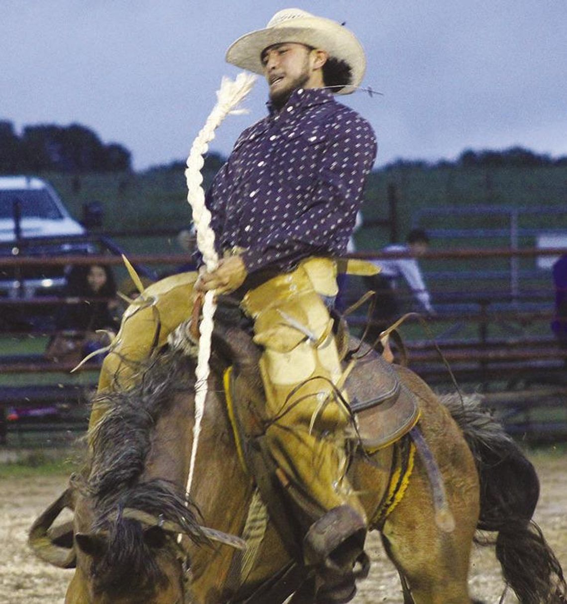 FC Sheriff's Posse Rodeo wet and wild