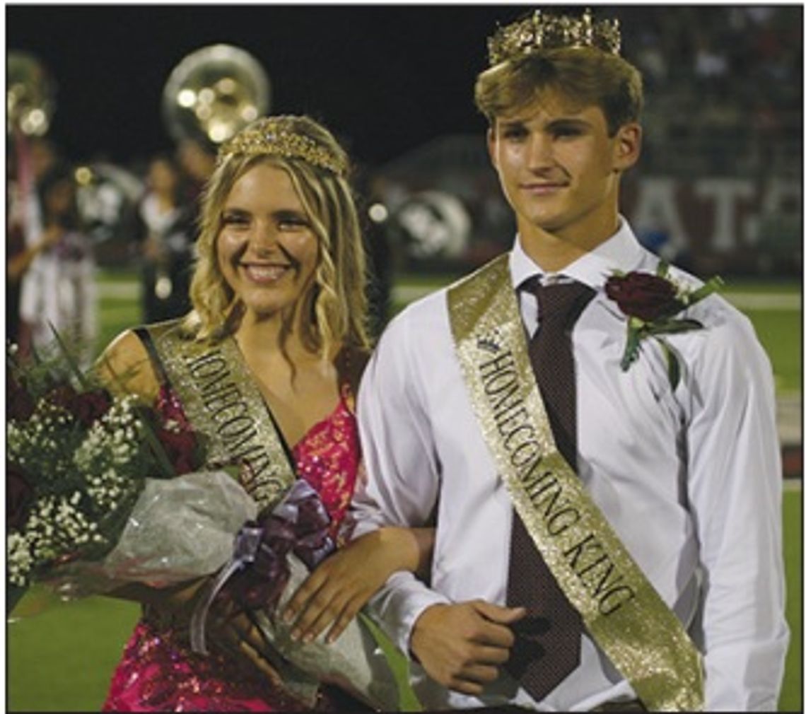 Flatonia Homecoming King and Queen