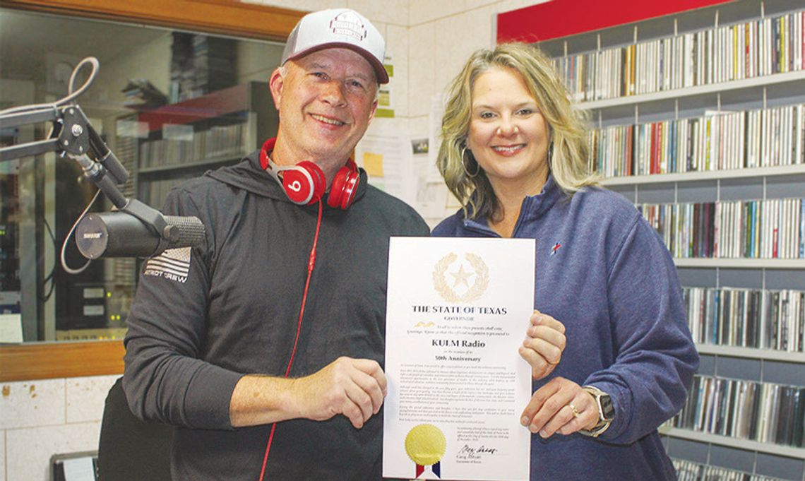 KULM celebrates 50 years of broadcasting with official state proclamation