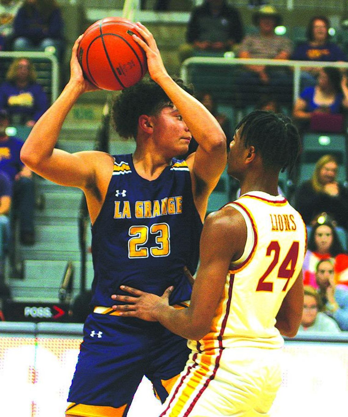 La Grange boy’s hoops falls to Yates