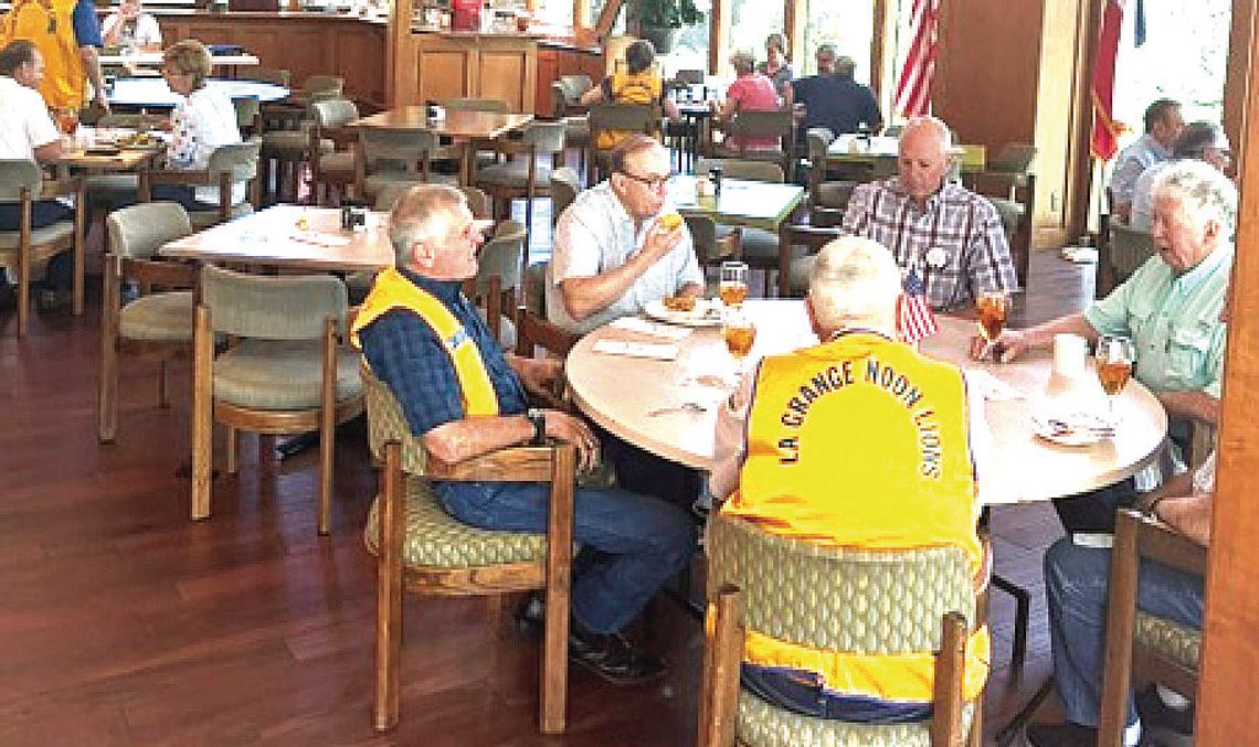 La Grange Noon Lions Club luncheon