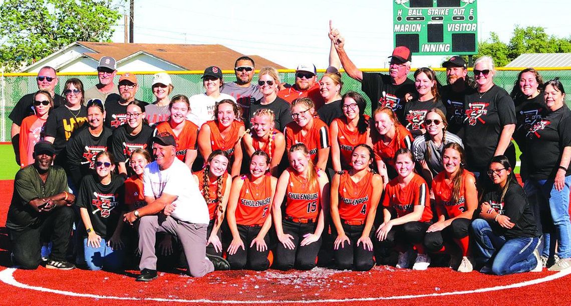 Lady Horns claim the Bi-District round of the softball playoff