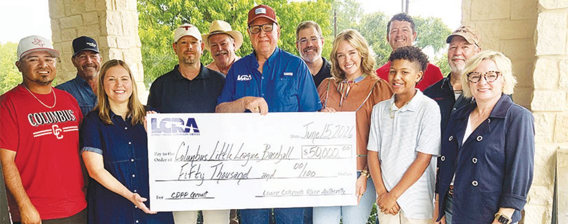 LCRA awards $50,000 grant for lighting upgrades at community park LCRA awards $50,000 grant for lighting upgrades at community park