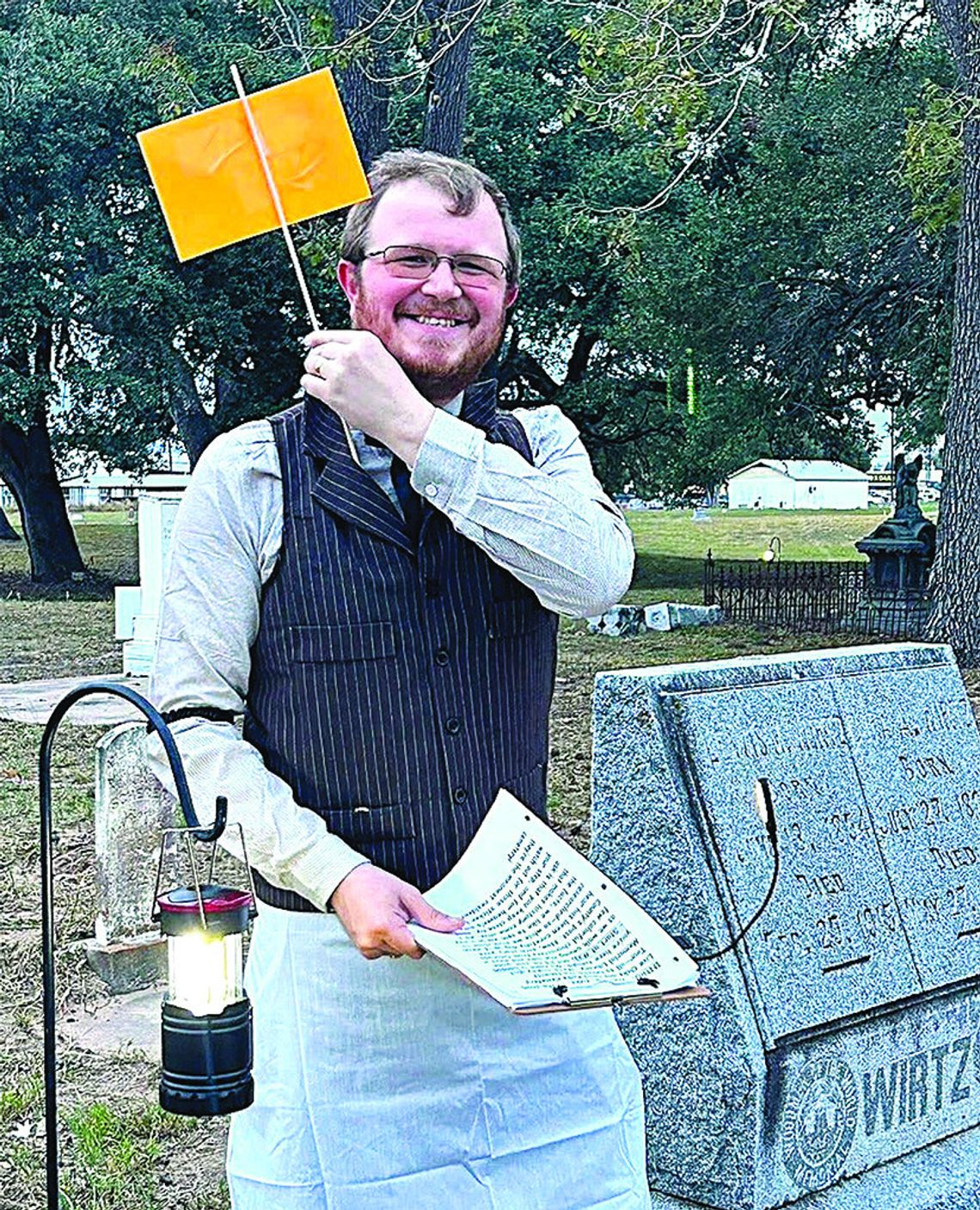 Local heroes bring history to life at the 23rd Annual "Live Oaks and Dead Folks" Cemetery Tour Local heroes bring history to life at the 23rd Annual "Live Oaks and Dead Folks" Cemetery Tour
