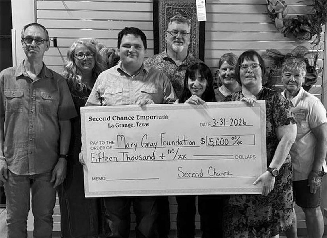 Mary Gray Foundation receives SCE donation Mary Gray Foundation receives SCE donation