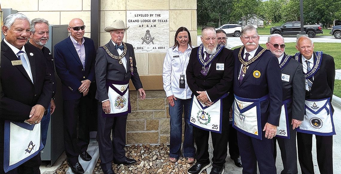 Masonic Lodge unveils FNB cornerstone