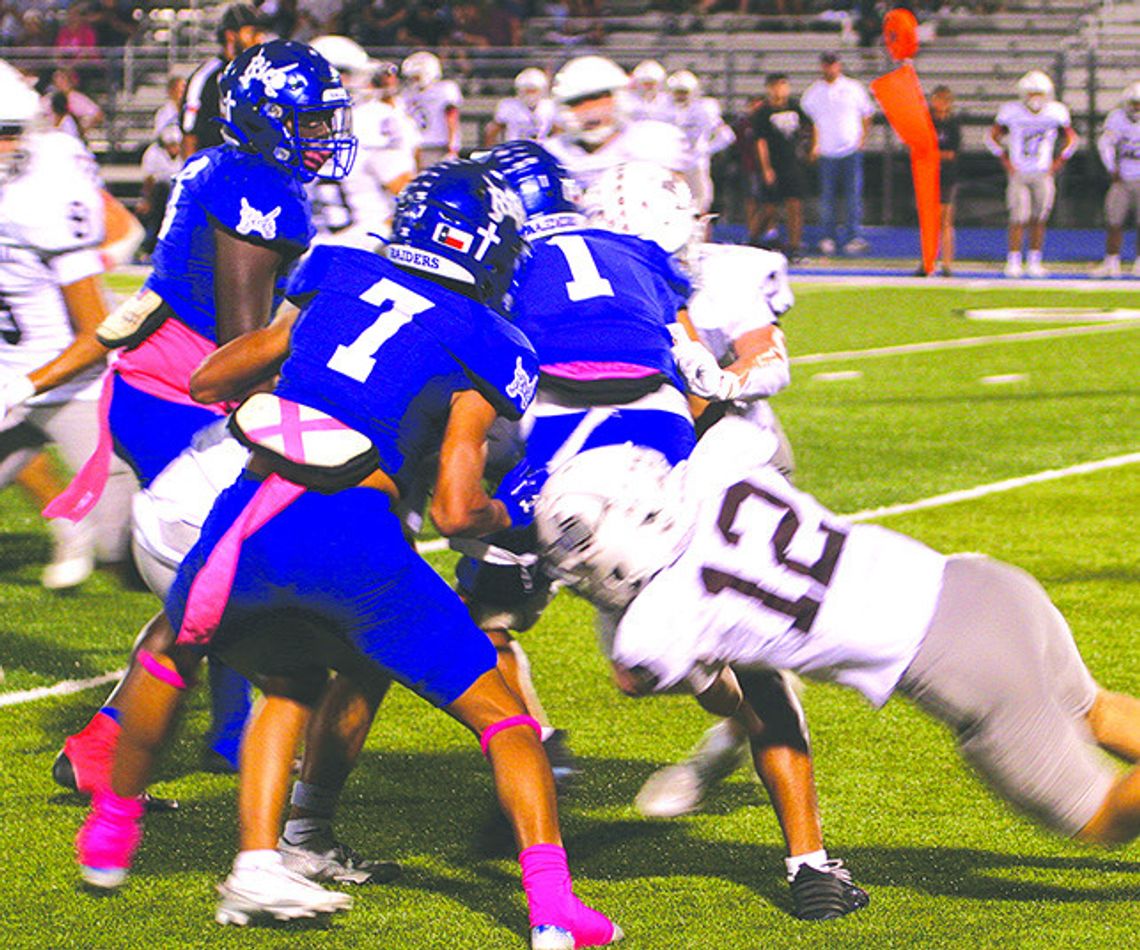 Rice Raiders football falls to Industrial Cobras Rice Raiders football falls to Industrial Cobras