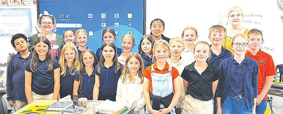 SAS 4th Graders take a peek into the past SAS 4th Graders take a peek into the past