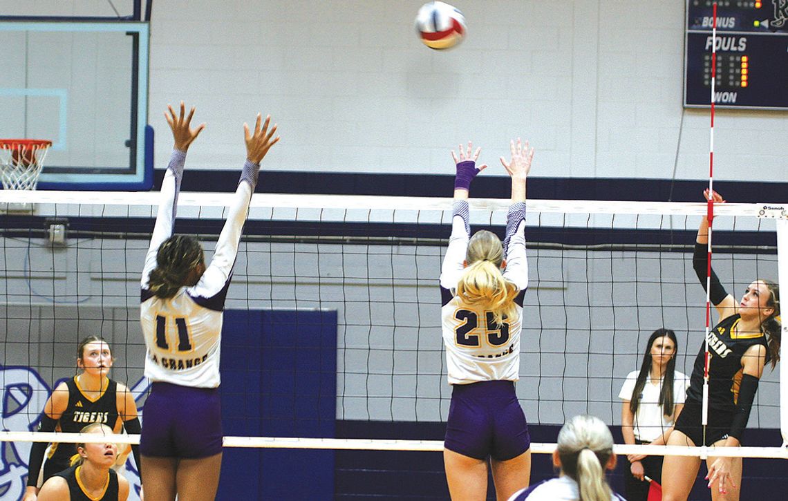 Sealy volleyball outlasts La Grange in five sets