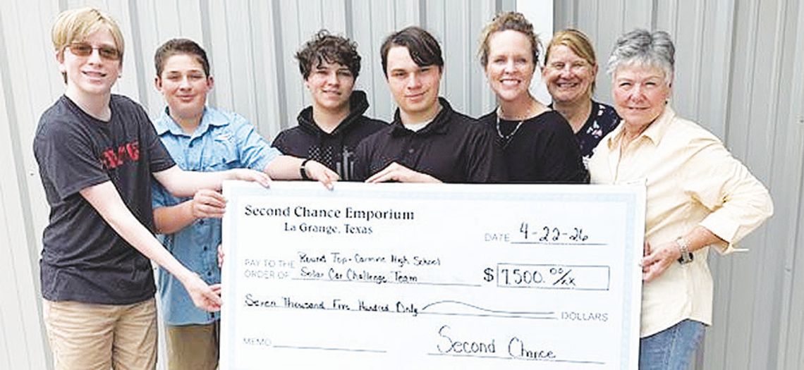 Second Chance Emporium donates to RT-C High School