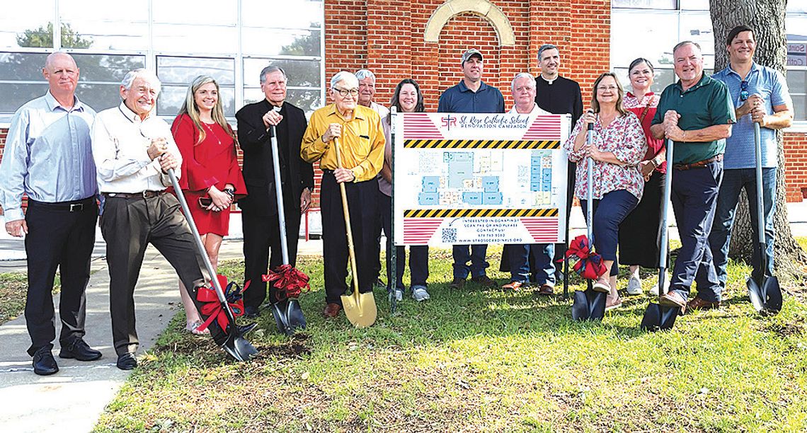 St. Rose Catholic School breaks ground on renovation campaign