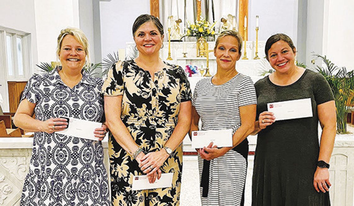 St. Rose of Lima Catholic School presents service awards St. Rose of Lima Catholic School presents service awards