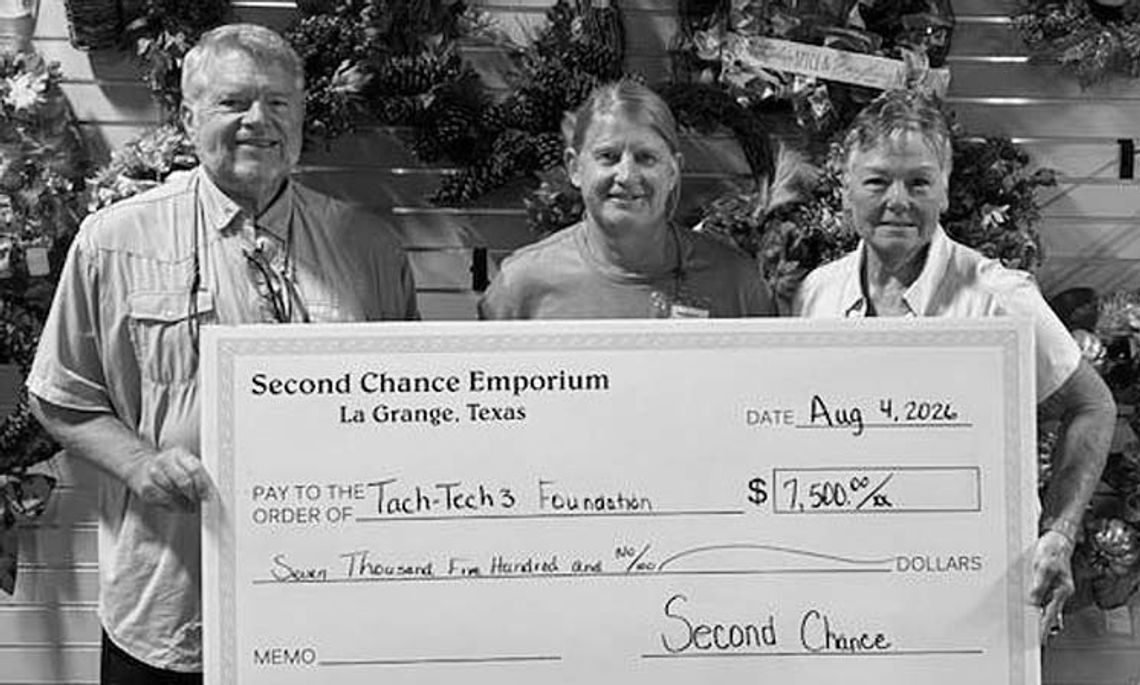 Tach-Tech3 Foundation receives donation from SCE Tach-Tech3 Foundation receives donation from SCE