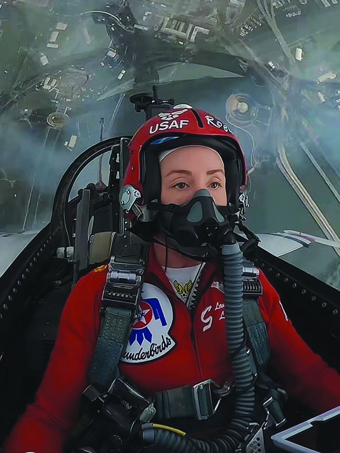 Thunderbirds local gal soars over Houston