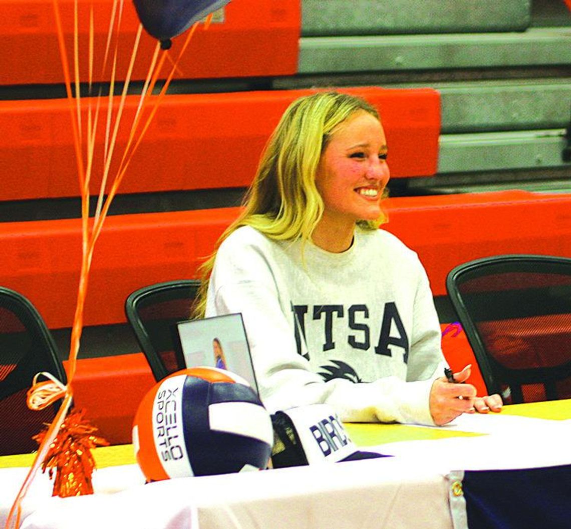 Tribe signs with UTSA