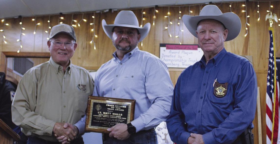 Walls named Officer of the Year