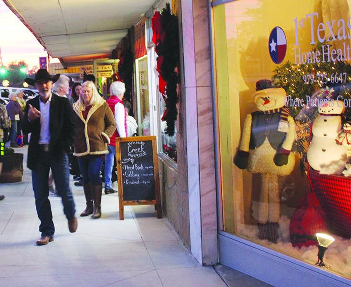 Weimar Sip and Shop a holiday delight